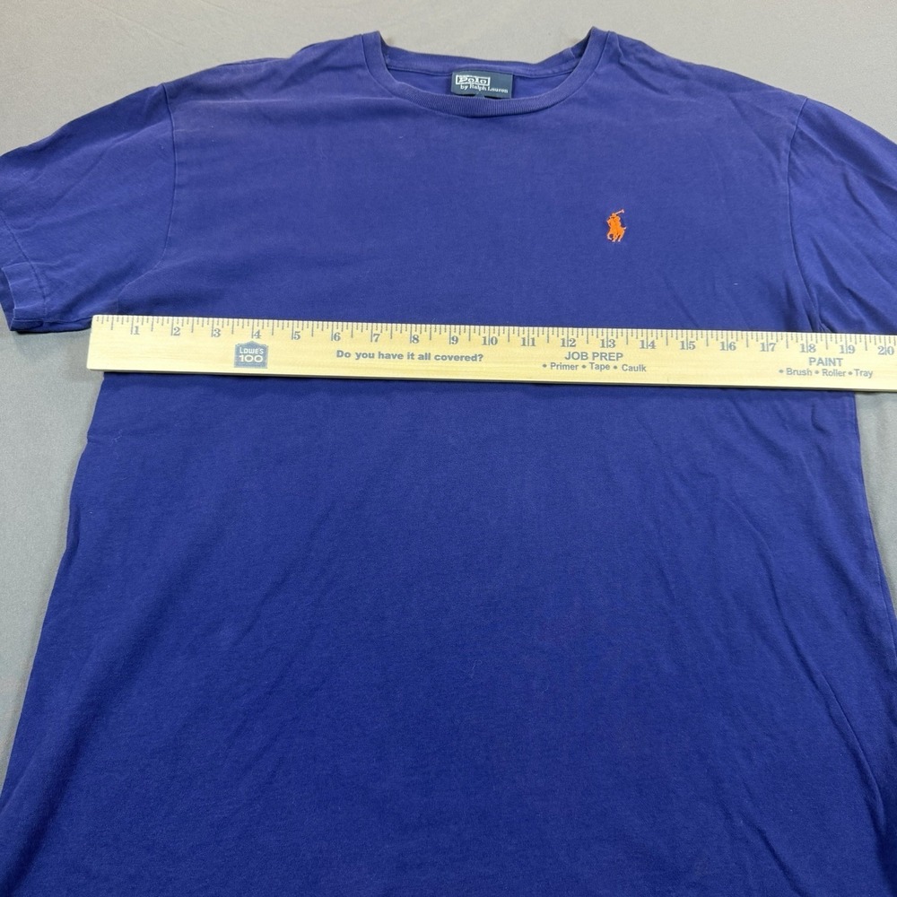 VTG Polo Ralph Lauren Men's T Shirt Size Small Royal Blue Shortsleeve Pullover - Picture 4 of 8